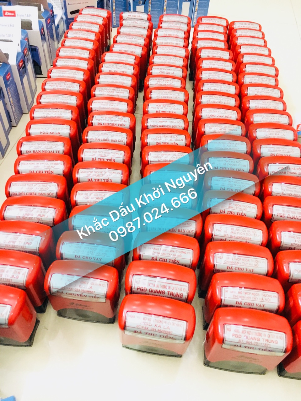 Khắc dấu chức danh
